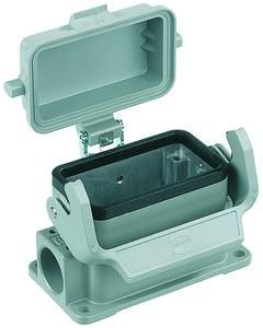 Harting 19300161296 Han 16B-asg2-LB-K-M25 socket housing