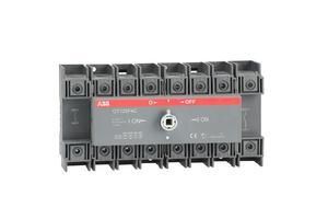 ABB Stotz-Kontakt OT125F4C, load changeover switch 4-pole 125A without handle and shaft I-0-II, 1SCA105054R1001