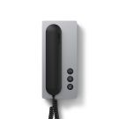 Siedle BTS 850-02 A/S bus telephone standard in aluminium/black