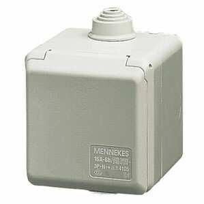 Mennekes 4103 wall socket Cepex 16A 4-pole 6h 400V IP44
