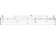 Dehn & Söhne 480018 Earth entry rod ST/zZn