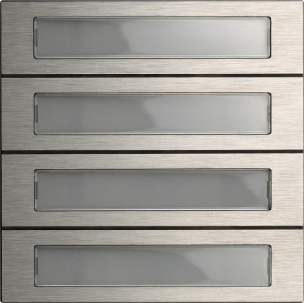 Gira 5534920 call button module 4f System 106 stainless steel
