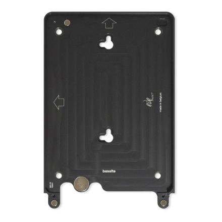 BASALTE 0671-03_GM frame EVE | including 3M adhesive tape and film for glass holder | brushed black