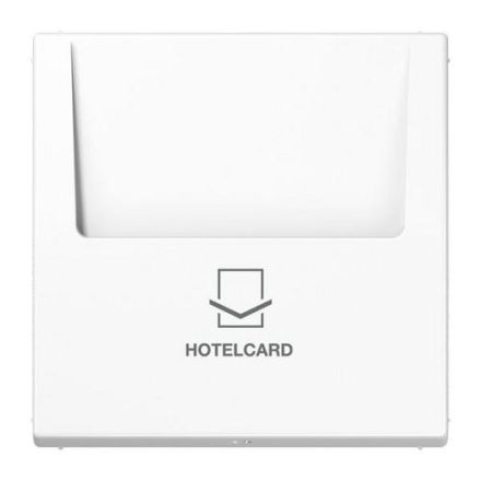 Jung LS590CARDWW Hotelcard switch (without button insert), Hotelcard, LS series, alpine white