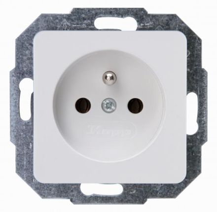 Kopp 918913009 16A 250V HK02 arctic white SCHUKO socket