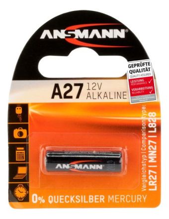 Hückmann 142456 Ansmann Alkaline A27 Battery