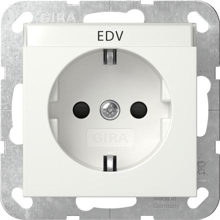 Gira 446227 BSF+SH System 55 rws with SCHUKO socket