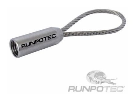 Runpotec pull loop 2mm stainless steel rope, 20427