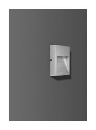 RZB 581632.004 5W 3000K 120x120x24 LED recessed wall light