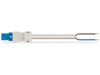 Wago 771-8982/216-602 connection cable 2x1.5mm² St, 6m, ws