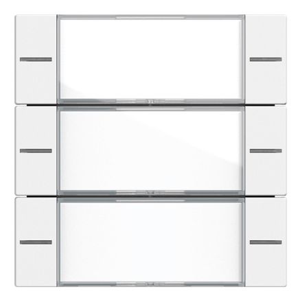 GIRA 577327 described rocker set for touch sensor 4 System 55 | 3-way | pure white satin finish