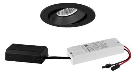 Brumberg 41479183 230V AC 7W 3000K structural LED recessed ceiling spotlight