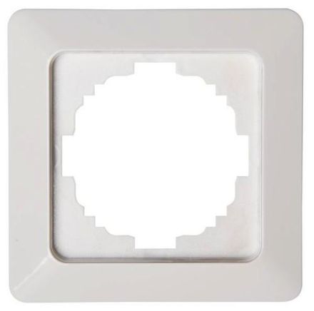 Kopp 305613064 MILANO 1-way white cover frame