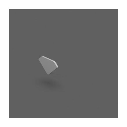 RZB 982204.000 Less is more 24.5x15.6x4.5 for corner 18 end cap