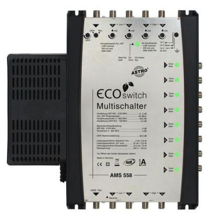 ASTRO Strobel 00360581 AMS 558 ECOswitch 5 inputs/outputs 8 Tln professional multiswitch