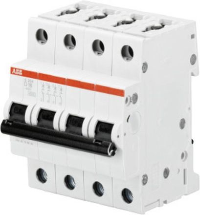 ABB Stotz-Kontakt S204-D32 D32A 4-pole 6kA circuit breaker, 2CDS254001R0321