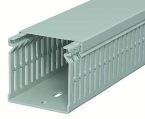 OBO Bettermann LK4/N 60060 60x60 stone grey wiring duct, 6178207