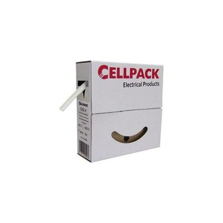 Cellpack 258335 SB CSS 4mm transparent 15m roll box silicone hose