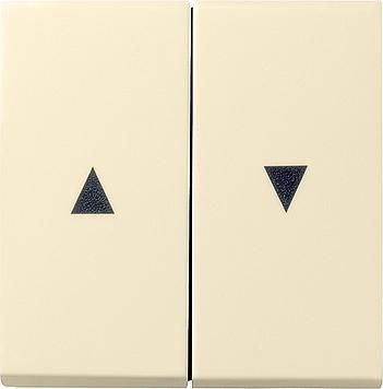 Gira 029401 rocker switch with arrow symbol System 55 cream white