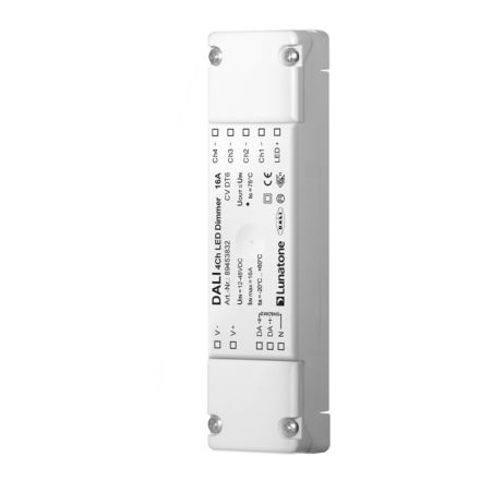 LUNATONE 89453832 DALI LED dimming actuator CV DT6 DE | 4-fold, 16 A
