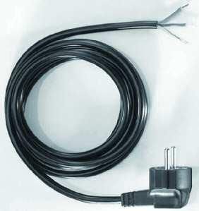 Bachmann 305.175 supply cable H05VV-F 3G1,5 3m black