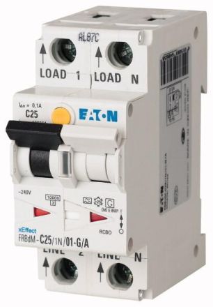 Eaton FI/LS 16A 30mA LS characteristic line B 1p FI/LS switch, 168266
