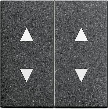 Gira 115028 Rocker switches with arrow symbols System 55 Anthracite