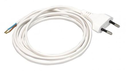 Kopp 140602094 EURO connection cable 2m 2x0.75qmm PVC ws