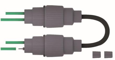 elke TECHNIK / bamaheat 80001062 Heating tape branch DuoClip-T for 3 or 4 heating tapes