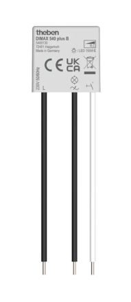 Theben 5400130 for incandescent/halogen and LED lamps UP dimmer