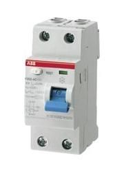 ABB Stotz-Kontakt F202 A-100/0.03 AP-R, residual current device 2P, type A, 100A, 30mA, short-time delay, 2CSF202401R1900