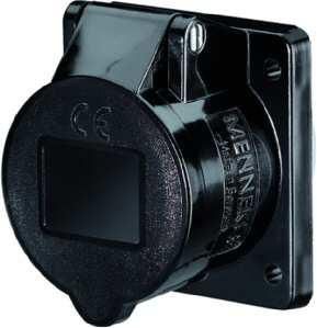 Mennekes 1395ZD surface-mounted box 32A 3-pole 6h 230V IP44