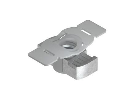 Niedax GMZFM8-22F toothed fixing aid M8 hot-dip galvanized sliding nut