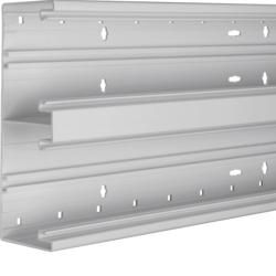 TEHALIT BR652101D7035 Parapet duct lower part PVC for BR 70x210mm OT 80mm light grey