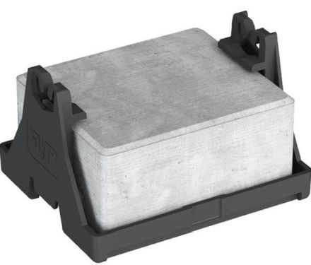 Pröpster 111 630 PR-ÖKO 2 8mm with concrete block for flat roof roof line support