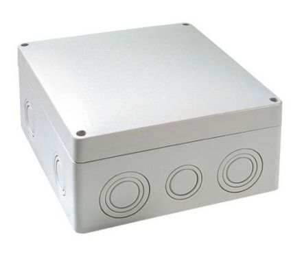 Wiska 10110735 COMBI 1610 LG grey damp room box