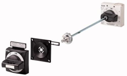 Eaton NZM2-XHB-DA-NA main switch assembly with additional handle, 116897