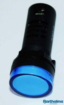 Barthelme 58732411 EBD 22mm IP65 AC/DC 22x64 24V red LED signal light