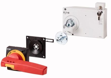 Eaton NZM4-XTVDKLR door coupling rotary handle rt/ge+keys, 172535