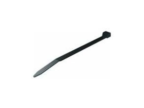 OBO Bettermann 565 2.5x200 SWUV black cable ties, 2331824
