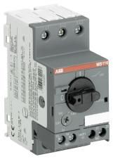 ABB Stotz-Kontakt MS116-0.16-HKF1-11, motor protection switch, with front auxiliary switch 1NO+1NC, 1SAM250005R1001