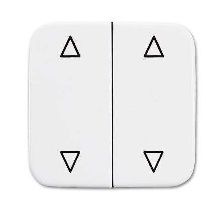 Busch-Jaeger 2505 JA/02-214 rocker, blind button alpine white