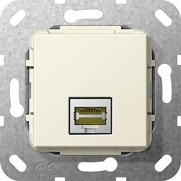Gira 569601 MJ RJ45 Cat 6A 10 GB LSA Plus insert cream white