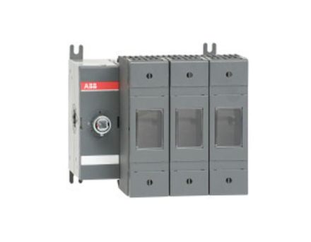 ABB Stotz-Kontakt OS160GD03BBP, load break switch for fuse, 3-pole, 160A with handle and shaft BB, 1SCA120655R1001