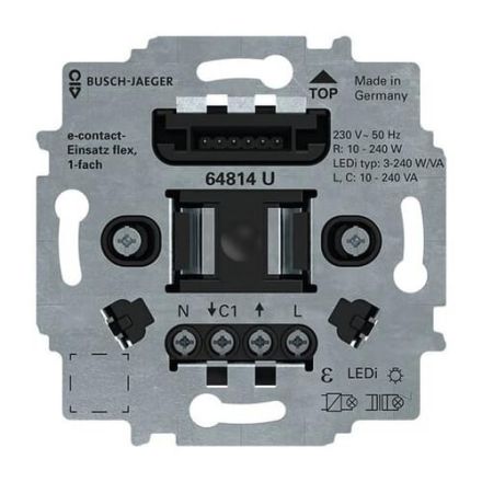 Busch-Jaeger 2CKA006800A3047 64814 flex 1-f universal e.contact insert