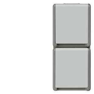 Siemens 5UB4723 SCHUKO socket 2-way vertical IP44