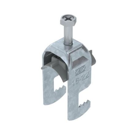 OBO Bettermann 1187614 2056 BS-F1-K-22 FT 16-22mm steel clamp