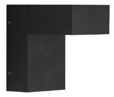 Brumberg 10106103 230V AC 9W 3000K structured LED wall light