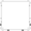 ABB Striebel & John KS4183 measuring cabinet TwinLine, surface-mounted, 2CPX032634R9999