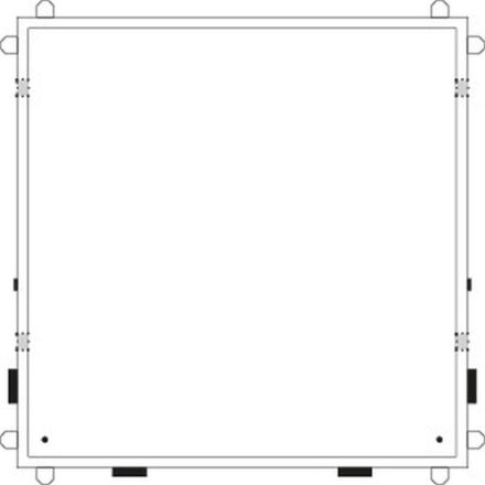 ABB Striebel & John KS4183 measuring cabinet TwinLine, surface-mounted, 2CPX032634R9999